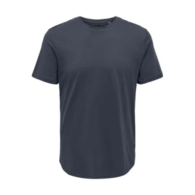 Afbeelding van ONLY &amp; SONS Onsmatt Longy Ss Tee Noos, Blue Nights., XXL