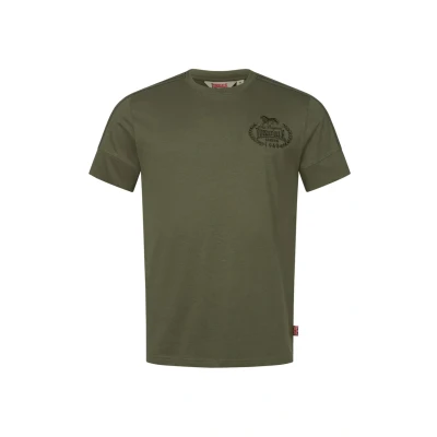 Afbeelding van Lonsdale Normale Passform Breock Tshirt print, Heren, Maat: 3XL, Olive