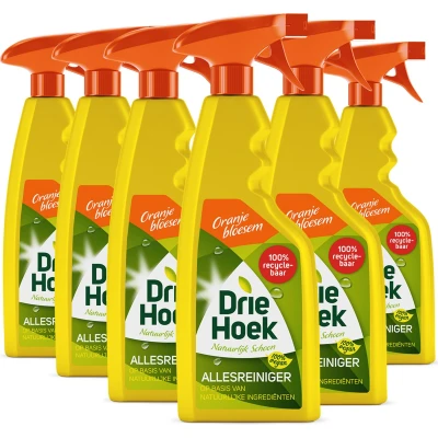 Afbeelding van 6x Driehoek Spray Oranjebloesem 500 ml
