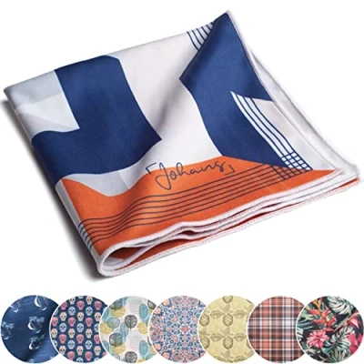 Afbeelding van Johans® XXL Microvezeldoek voor het reinigen van smartphone, tablet, bril, display, camera, displaydoek, brillenpoetsdoek, reinigingsdoek, opticienkwaliteit in 30 x cm (Stages)