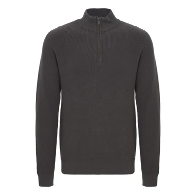 Afbeelding van Blend Bhcodford Halfzipp Trui, Heren, Maat: 3XL, Phantom grey