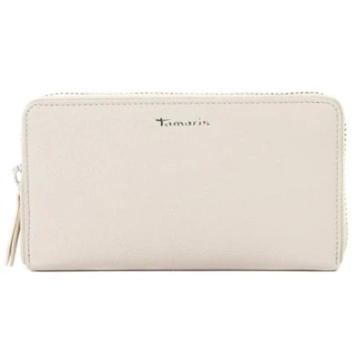 Afbeelding van Tamaris Amanda Zip Around Wallet Ecru