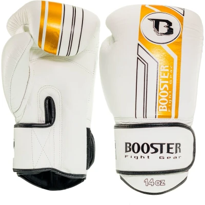 Afbeelding van Booster Bokshandschoenen BGL V9 wit goud 10 oz