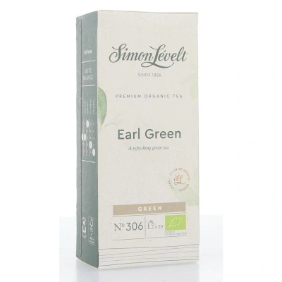 Afbeelding van 3x Simon Levelt Earl Grey Green Bio 20 stuks