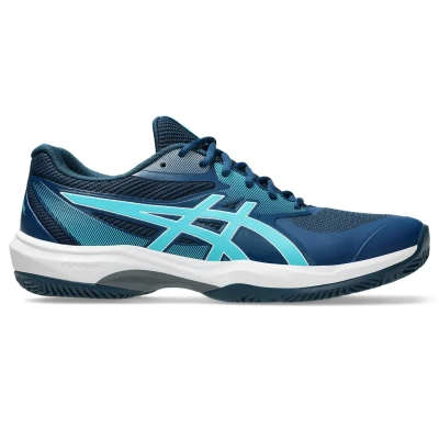 Afbeelding van Asics GAME Padelschoenen, Heren, Maat: 49, Mako blue/energy aqua Textiel/ synthetisch