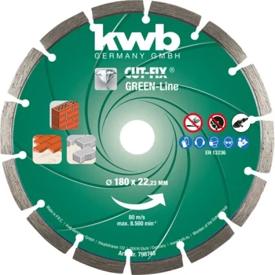 Afbeelding van Diamantschijf cutfix grn 178x22 mm KWB