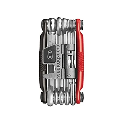 Afbeelding van Crankbrothers multifunctioneel gereedschap fietsgereedschap van staal, torx , zeskant en kettinggereedschap, compatibel met M19, M17, M10, M5