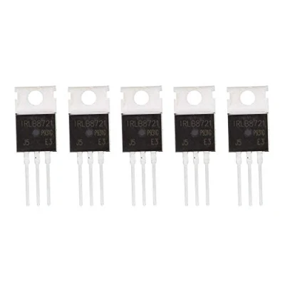 Afbeelding van 5 STKS IRLB8721PBF TO 220(TO 220AB) MOSFET 30V 62A Power N Channel Transistor Markering IRLB8721