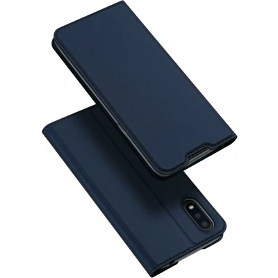 Afbeelding van Hoesje geschikt voor Samsung Galaxy A01 Ultra dux ducis skin pro book case donker blauw