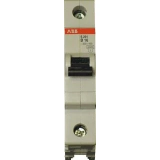Afbeelding van Abb s201 installatieautomaat 1p z karakteristiek 50a iec en 60898 1 6 ka iec60947 2 10 module breedte 17 5mm 2cds251001r0578