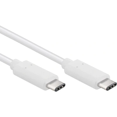 Afbeelding van USB C Kabel 2.0 60W PD 2 meter Wit