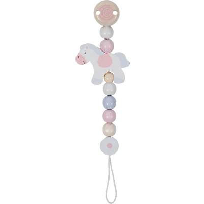 Afbeelding van Goki Soother chain horse L= 21 cm