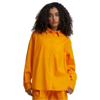 Afbeelding van Urban Classics Overhemdblouse, Dames, Maat: 4XL, Magicmango