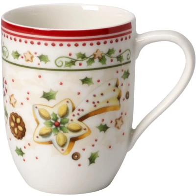 Afbeelding van Villeroy &amp; Boch Winter Bakery Delight kerst mok Gebroken wit