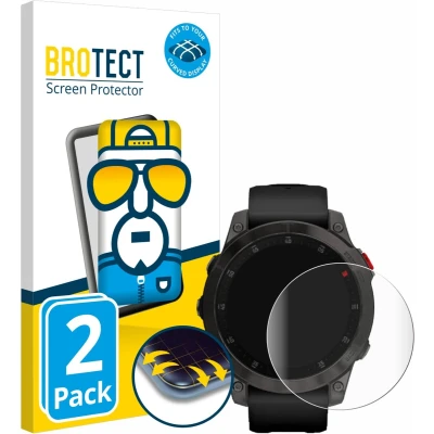 Afbeelding van BROTECT Volledig bedekkende screen protector, Smartwatch beschermfolie, Transparant