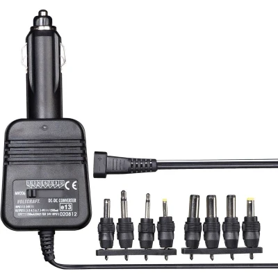 Afbeelding van VOLTCRAFT DC/DC converter 12 V/DC, 24 V/DC 1.5 3 4.5 6 7.5 9 V/DC/1.2 A 14.4 W
