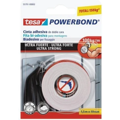 Afbeelding van Plakband TESA Powerbond Ultra Strong (19 mm x 1,5 m)