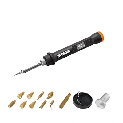 Afbeelding van WORX Soldeerbout 18V (20V MAX) WX744.9, PowerShare, snel opwarmen, digitale temperatuurregeling, penachtige handgreep (hub, accu, oplader apart verkrijgbaar)