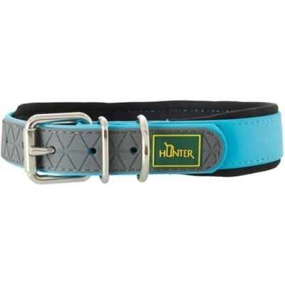 Afbeelding van Hunter halsband voor hond convenience comfort neon geel 37 45 cmx25 mm