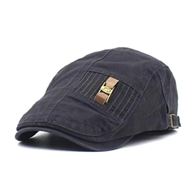 Afbeelding van Adantico Pet voor Uniseks Newsboy Baret Gatsby Heren Platte Petten (Grijs)