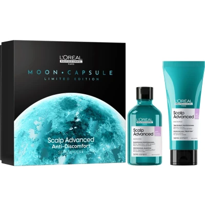 Afbeelding van L`Oreal Professionel Scalp Advanced Giftset Shampoo + Masker Serie Expert Set Kerst Feestdagen