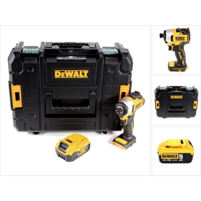 Afbeelding van DeWalt DCF 809 NT accu slagmoersleutel 18 V Brushless Li Ion in T STAK doos + 1 x 5.0 Ah zonder oplader