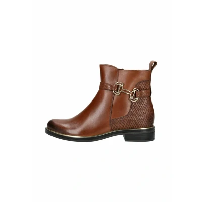 Afbeelding van Caprice Enkelkaarsjes, Dames, Maat: 36, Cognac comb Schoenen
