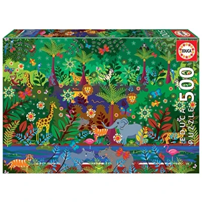 Afbeelding van EDUCA puzzel 500 stuks JUNGLE