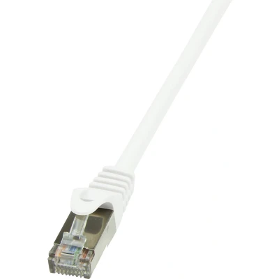 Afbeelding van LogiLink Netwerkkabel CAT 6A S/FTP 0,25 m Wit