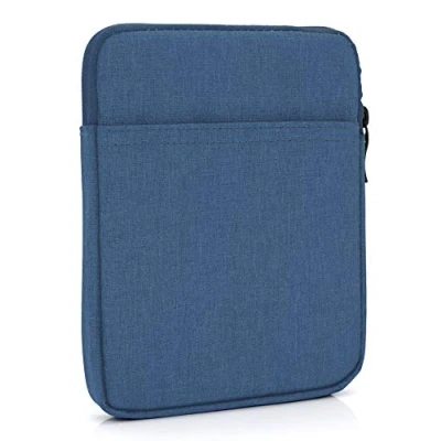 Afbeelding van MyGadget 8 Inch Nylon Sleeve Cover Beschermhoes Tas &quot;Etui voor eBook Reader, Phablet, Tablet bijv. Amazon Fire HD / Apple iPad Mini 5 2019 Blauw