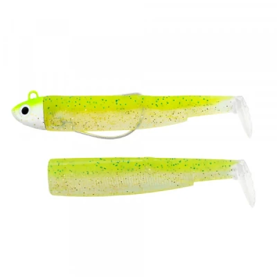 Afbeelding van Fiiish Black Minnow Combo Search No.2 (9cm) 8gr Lemon Zest (1pc) incl. extra body Shad
