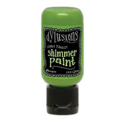 Afbeelding van Ranger Dylusions Shimmer Paint Flip Cap Bottle Island Parrot DYU81388 Dyan Reaveley (11 22)