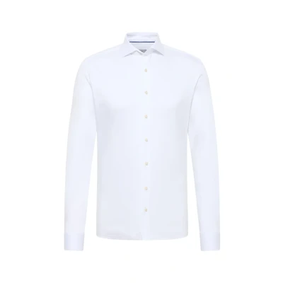 Afbeelding van Eterna Jersey Shirt SLIM FIT Zakelijk overhemd, Heren, Maat: 38x67, Weiß