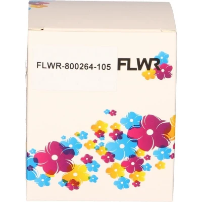 Afbeelding van FLWR Printetiket / 102 x 210 Wit geschikt voor Zebra