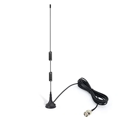 Afbeelding van Bingfu VHF UHF Police Scanner Antenna Ham Radio Home Mobile AntennaMagnetic Base BNC Male Compatible with Uniden Bearcat Whistler Shack Car Truck
