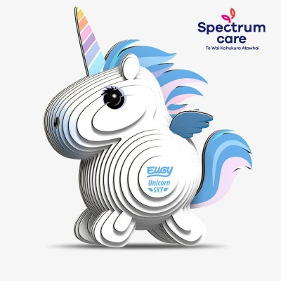 Afbeelding van EUGY 3D Bastelset Einhorn Pegasus