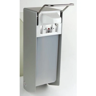 Afbeelding van Mediqo line Ingo Man zeep &amp; desinfectiemiddeldispenser 1000 ml KB aluminium