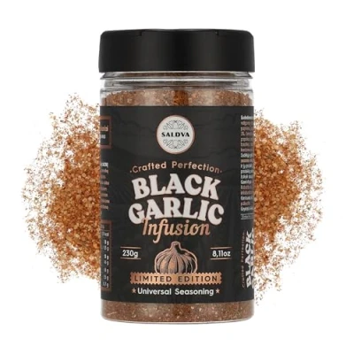 Afbeelding van BBQ Rub Premium met zwarte knoflook gelimiteerde editie universele kruiden verrijkt een rijke Umami smaak intensieve en gerookte kruidenmix grote pot (230 g)