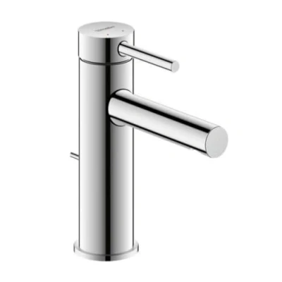 Afbeelding van Duravit, Badkamermeubels, Miscelatore monocomando per lavabo Circle M EasyClean, con scarico a scomparsa, sporgenza 11