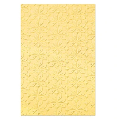 Afbeelding van Sizzix 665747 Multi Level Textured Impressions Embossing Folder Flower Power door Jennifer Ogborn Hoofdstuk 2 2022,Eén maat,multi kleuren