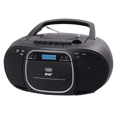 Afbeelding van Trevi CMP 576 Draagbare Stereo Digitale Ontvanger DAB / DAB+ Trix display Geheugenstations