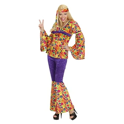 Afbeelding van &quot;Hippie outfit voor vrouwen Verkleedkleding Large&quot;