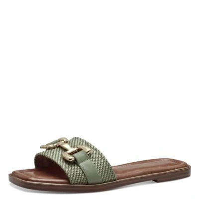 Afbeelding van Tamaris 1 27100 42 Instappers voor dames, sage, 37 EU