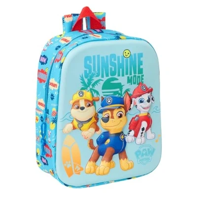 Afbeelding van Kinderrugzak The Paw Patrol Blauw 22 x 27 10 cm 3D