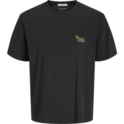 Afbeelding van Jack &amp; Jones Jorhydra TEE CREW NECK Tshirt print, Heren, Maat: XS, Black