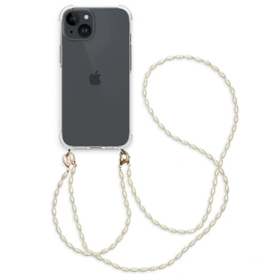 Afbeelding van Apple iPhone 15 Hoesje Kunststof iMoshion Hardcase/Koordhoesje/Backcover Transparant Telefoonhoesje
