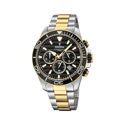 Afbeelding van Festina F20363/3 Horloge Prestige Chrono staal zilver en