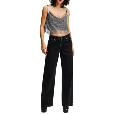 Afbeelding van Karl Lagerfeld Jeans Relaxed fit jeans, Dames, Maat: 29x32, Washed black