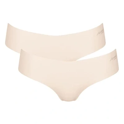 Afbeelding van Sloggi 2P ZERO Modal 2.0 Hipster Briefs Crème Large Dames