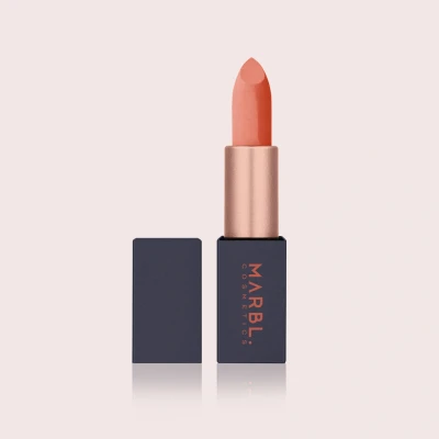 Afbeelding van MARBL. Cosmetics Lipstick Lippenstift Langhoudend Voedende Vegan &amp; Dierproefvrij Perfect Nude